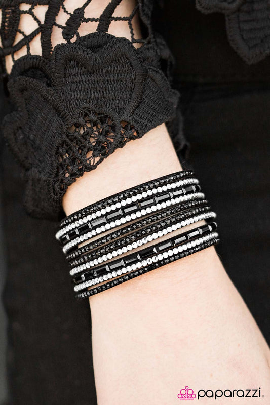 Name Your Price - Black - Paparazzi bracelet