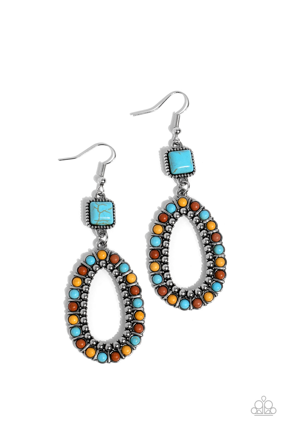 Napa Valley Luxe - multi - Paparazzi earrings
