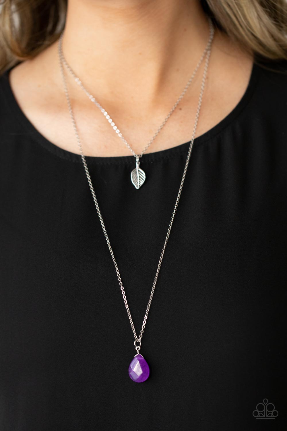 Natural Essence - purple - Paparazzi necklace