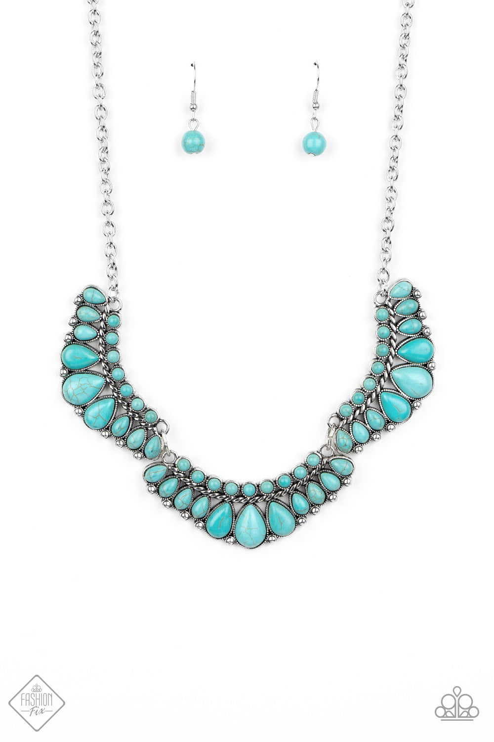 Naturally Native - blue - Paparazzi necklace