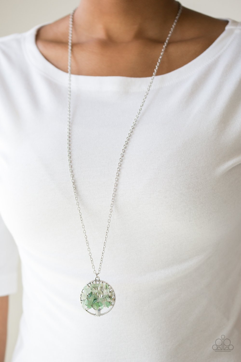 Naturally Nirvana - green - Paparazzi necklace