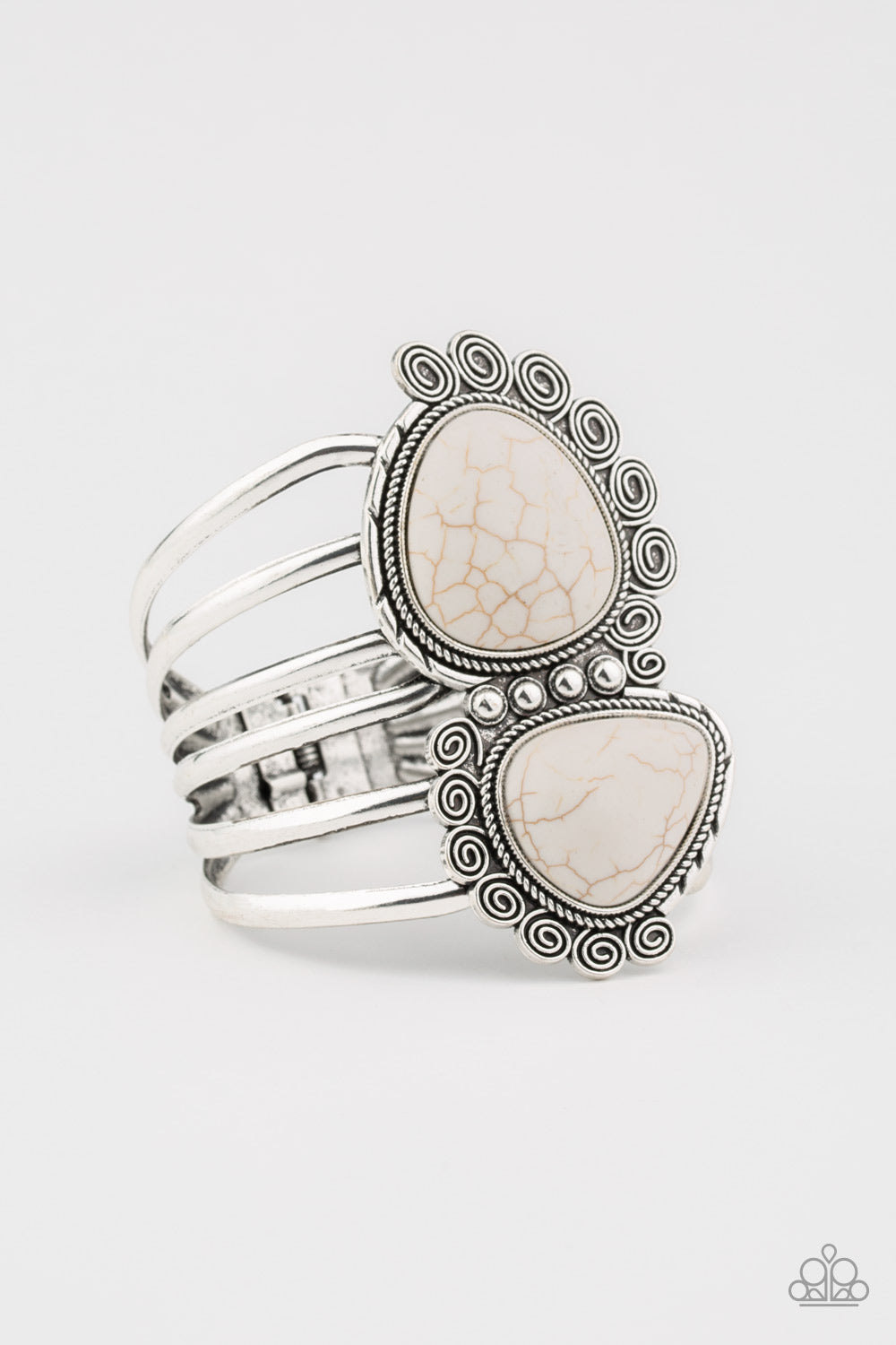 Nature Bound - white - Paparazzi bracelet