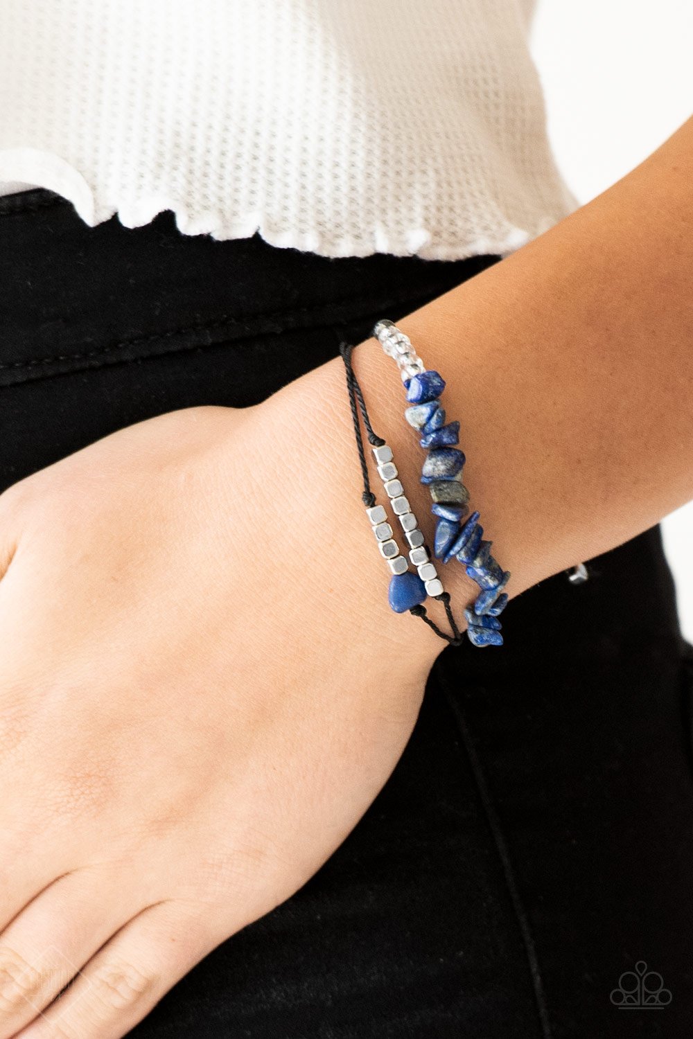 Nature Novice-blue-Paparazzi bracelet