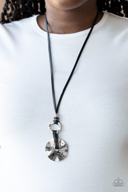 Nautical Nomad - black - Paparazzi necklace