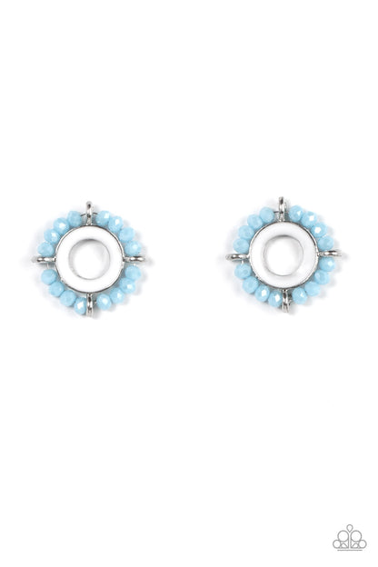 Nautical Notion - blue - Paparazzi earrings