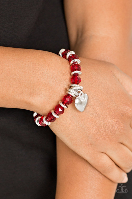 Need I Say Amour - red - Paparazzi bracelet