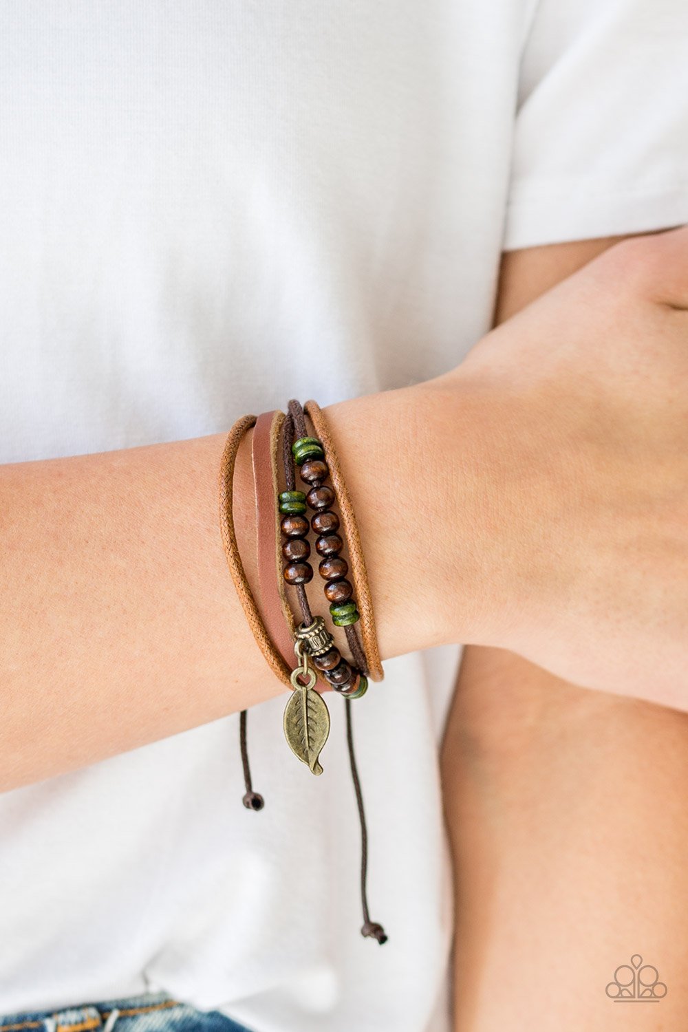 Need More Nature - brown - Paparazzi bracelet
