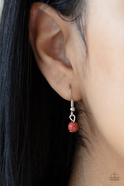 Neutral TERRA-tory - brown - Paparazzi necklace