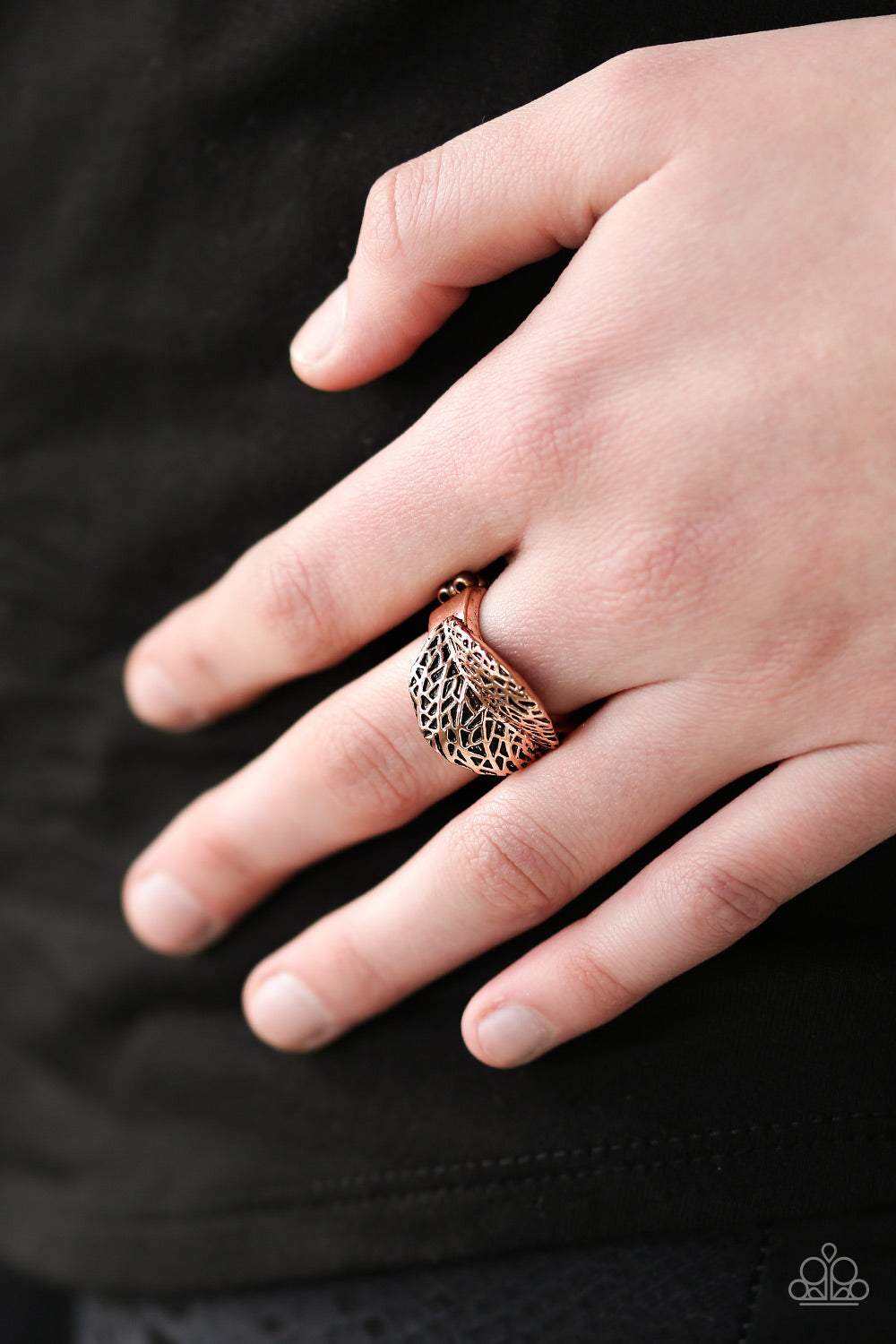 Never LEAF me - copper - Paparazzi ring