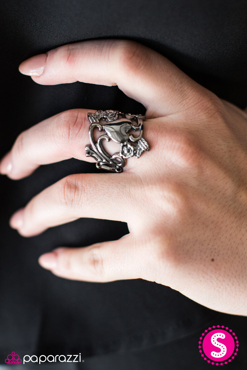 Never Too Old For Fairytales - Black - Paparazzi ring