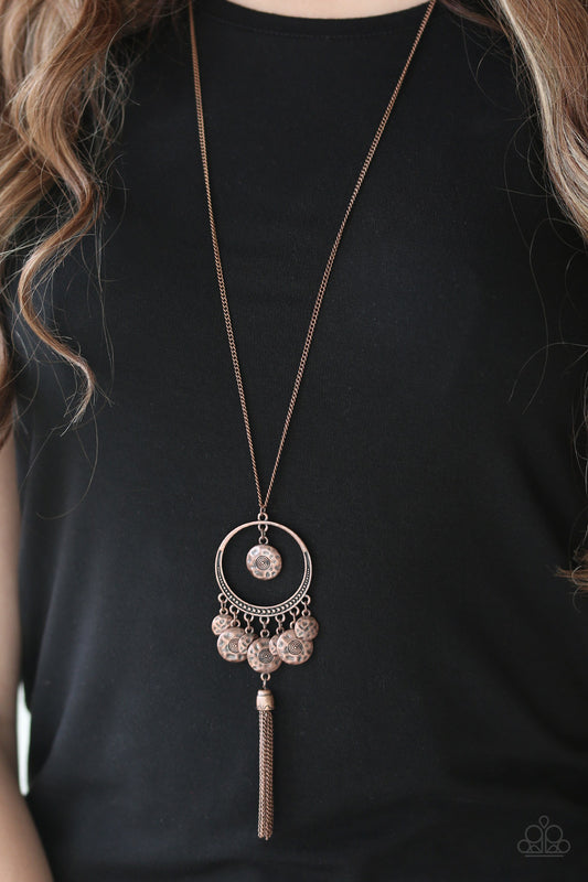 Never ZOO Much - copper - Paparazzi necklace