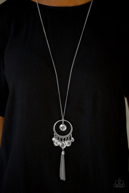 Never Zoo Much - silver - Paparazzi necklace