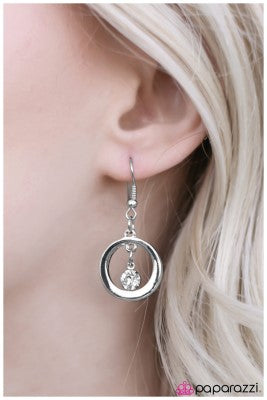 New Money - White - Paparazzi earrings