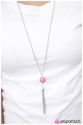 New Years Eve - Pink - Paparazzi necklacce