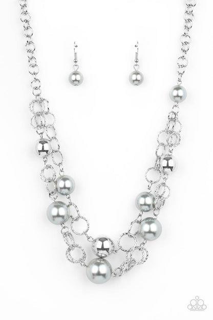 New Age Knockout - silver - Paparazzi necklace
