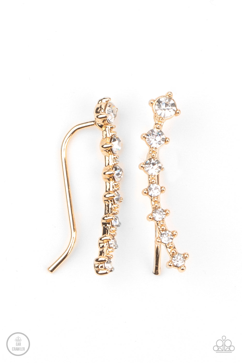 New Age Nebula - gold - Paparazzi earrings