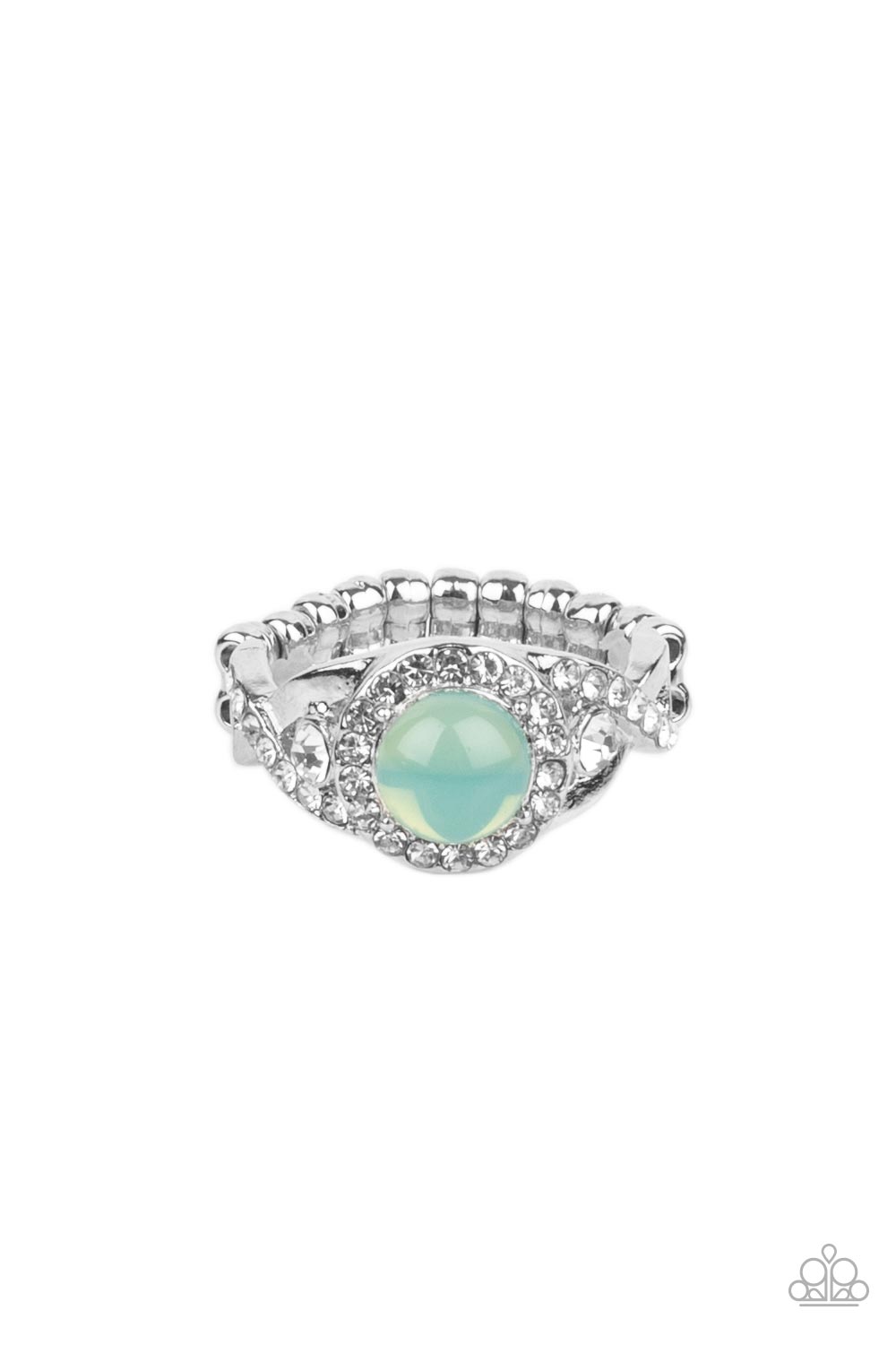 New Age Nirvana - green - Paparazzi ring