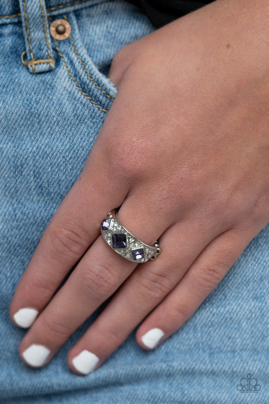 New Age Nouveau - purple - Paparazzi ring