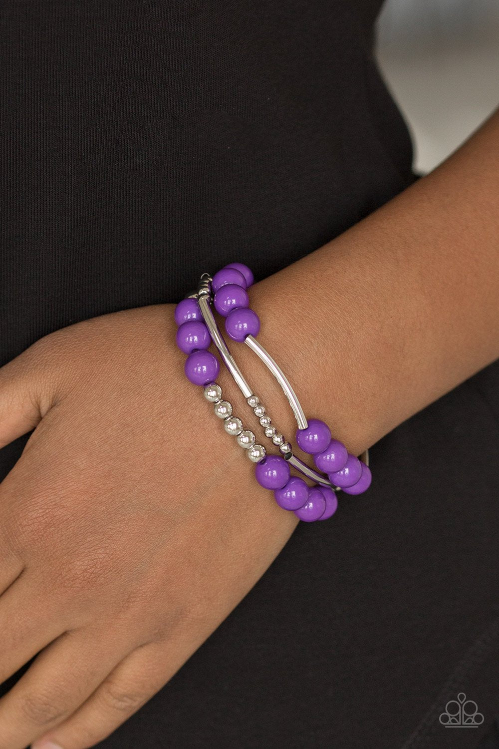 New Adventure - purple - Paparazzi bracelet