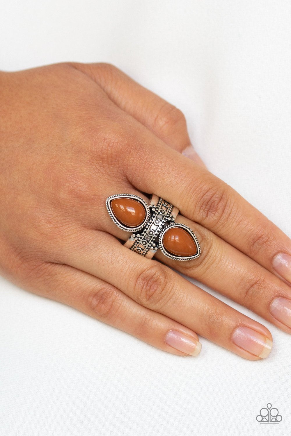 New Age Leader - brown - Paparazzi ring