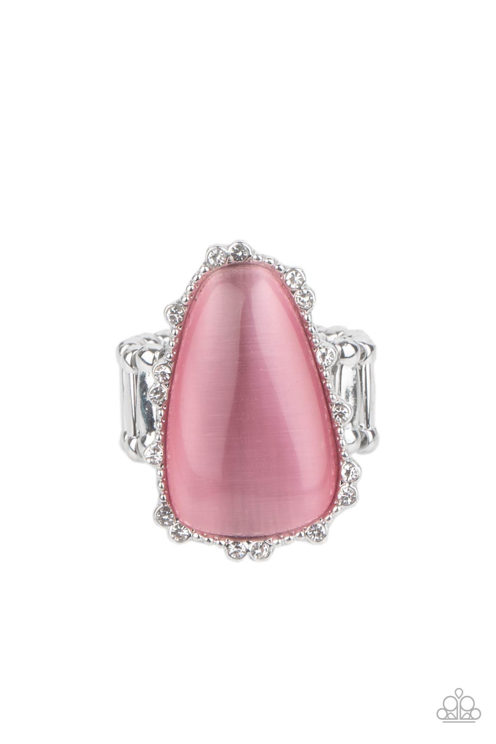 Newport Nouveau - pink - Paparazzi ring