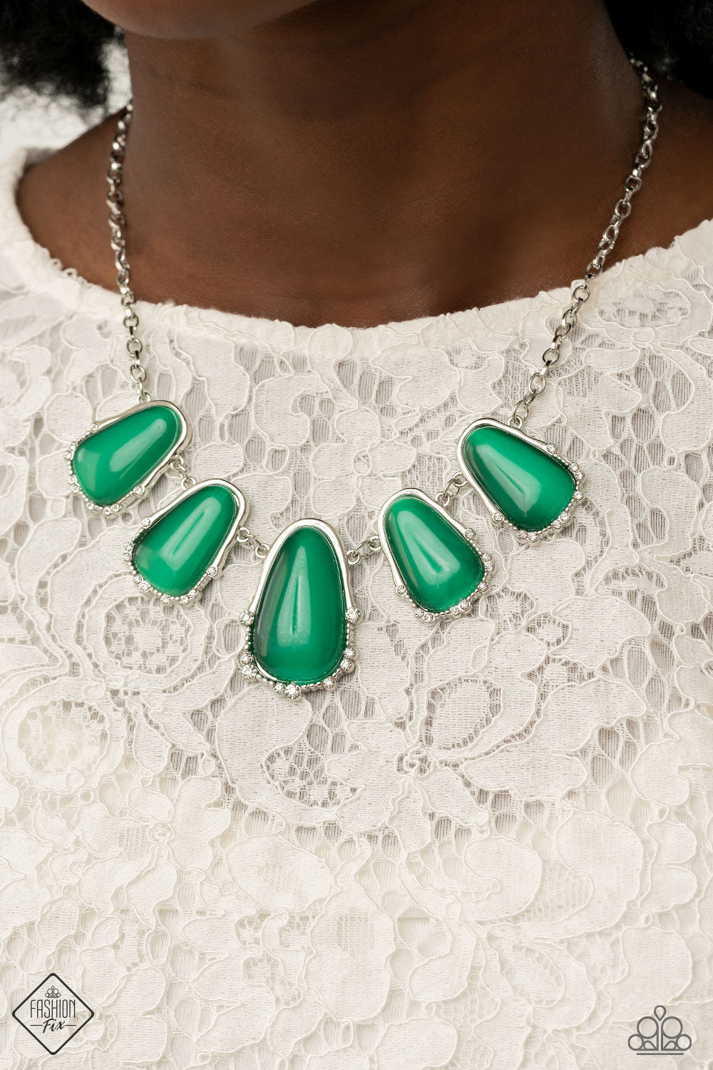 Newport Princess - green - Paparazzi necklace