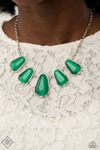 Newport Princess - green - Paparazzi necklace