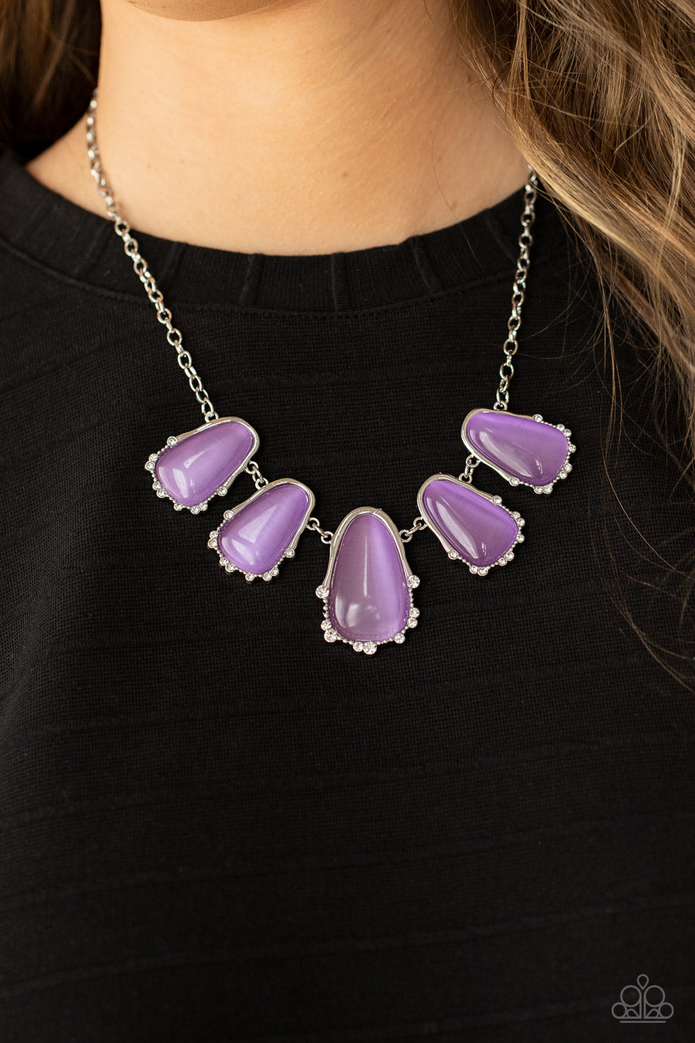 Newport Princess - purple - Paparazzi necklace