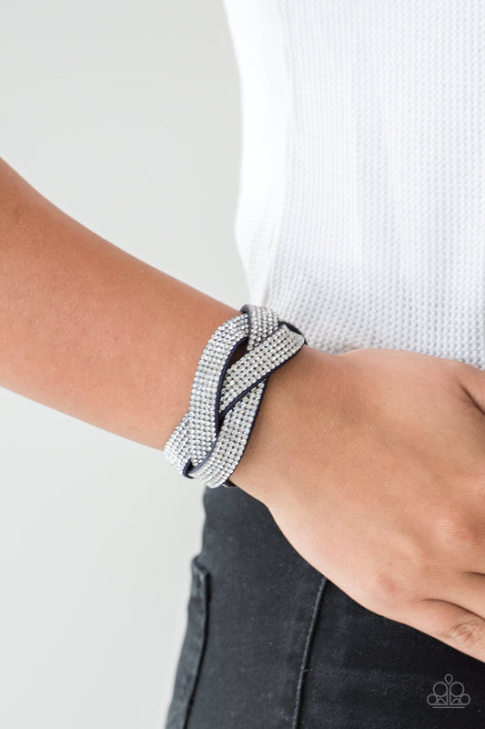 Nice Girls Finish Last - blue - Paparazzi bracelet