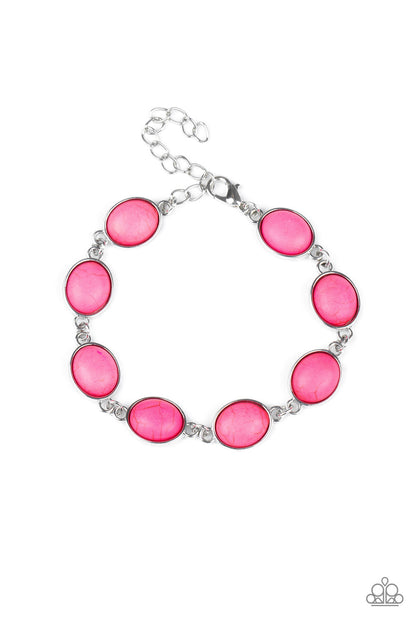 Nice Stonework - pink - Paparazzi bracelet