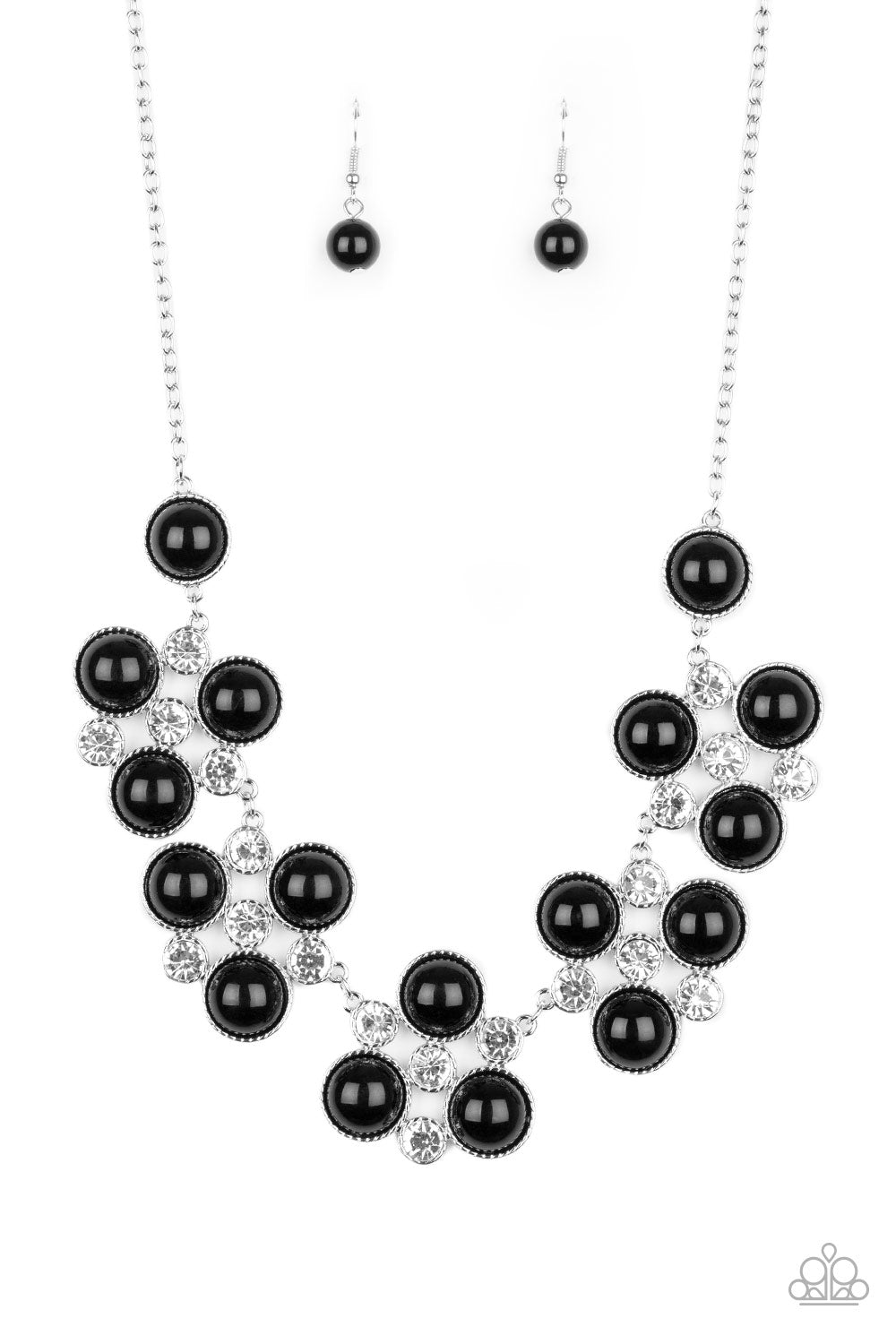 Night at the Symphony - black - Paparazzi necklace