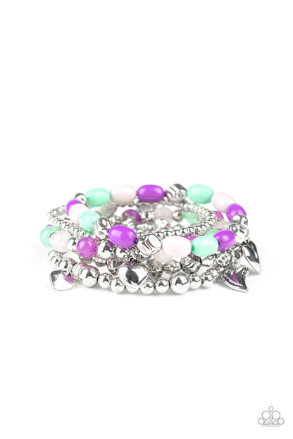 No CHARM Done - multi - Paparazzi bracelet