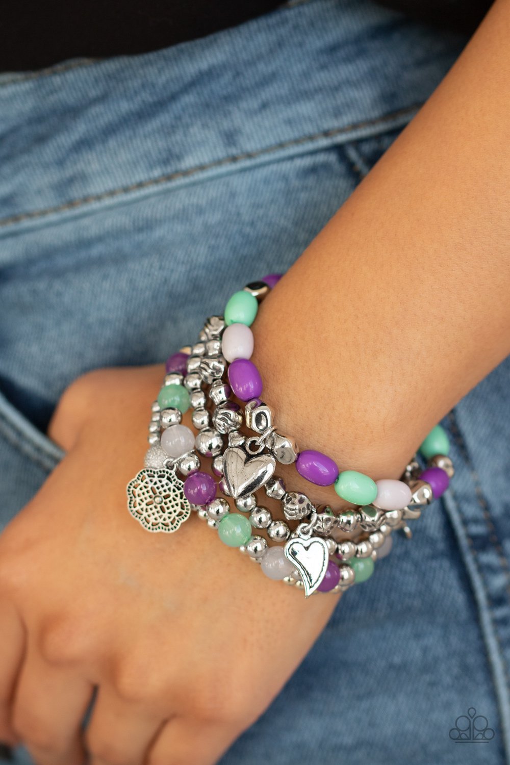 No CHARM Done-multi-Paparazzi bracelet