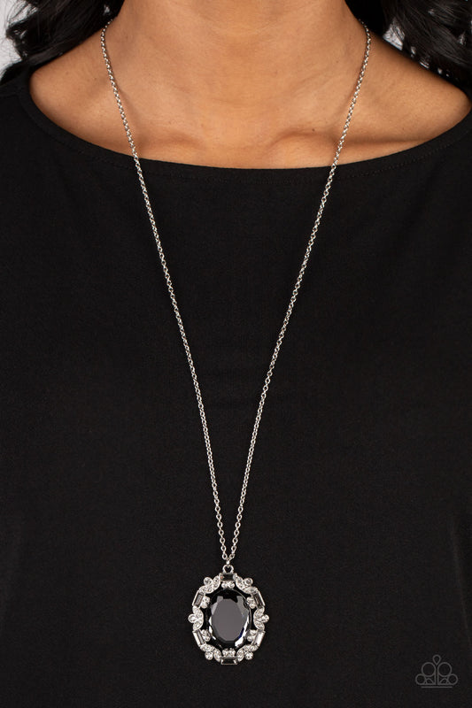 Noble Reflection - silver - Paparazzi necklace
