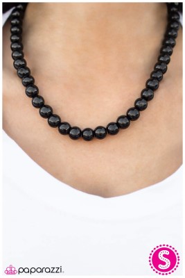 Not Your Mamas Pearls - black - Paparazzi necklace