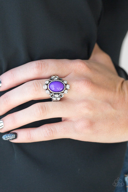 Noticeably Notable-purple-Paparazzi ring