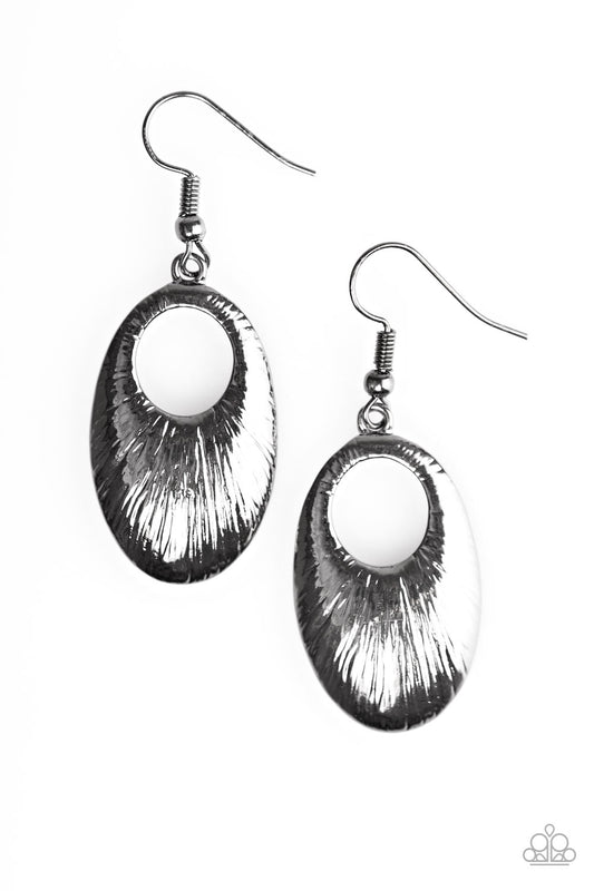 Now Ive SHEEN Everything!- Black - Paparazzi earrings