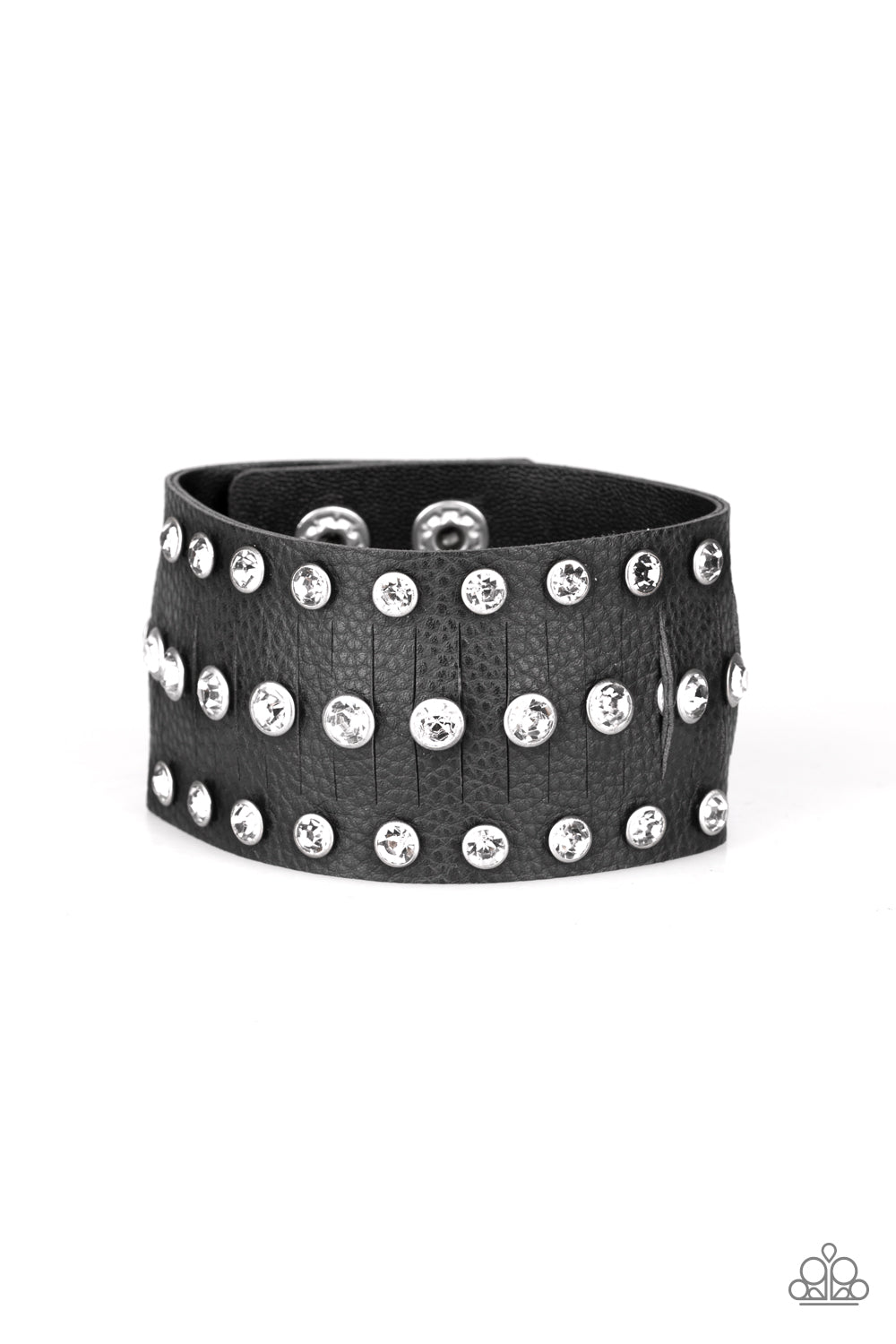 Now Taking The Stage - black - Paparazzi bracelet