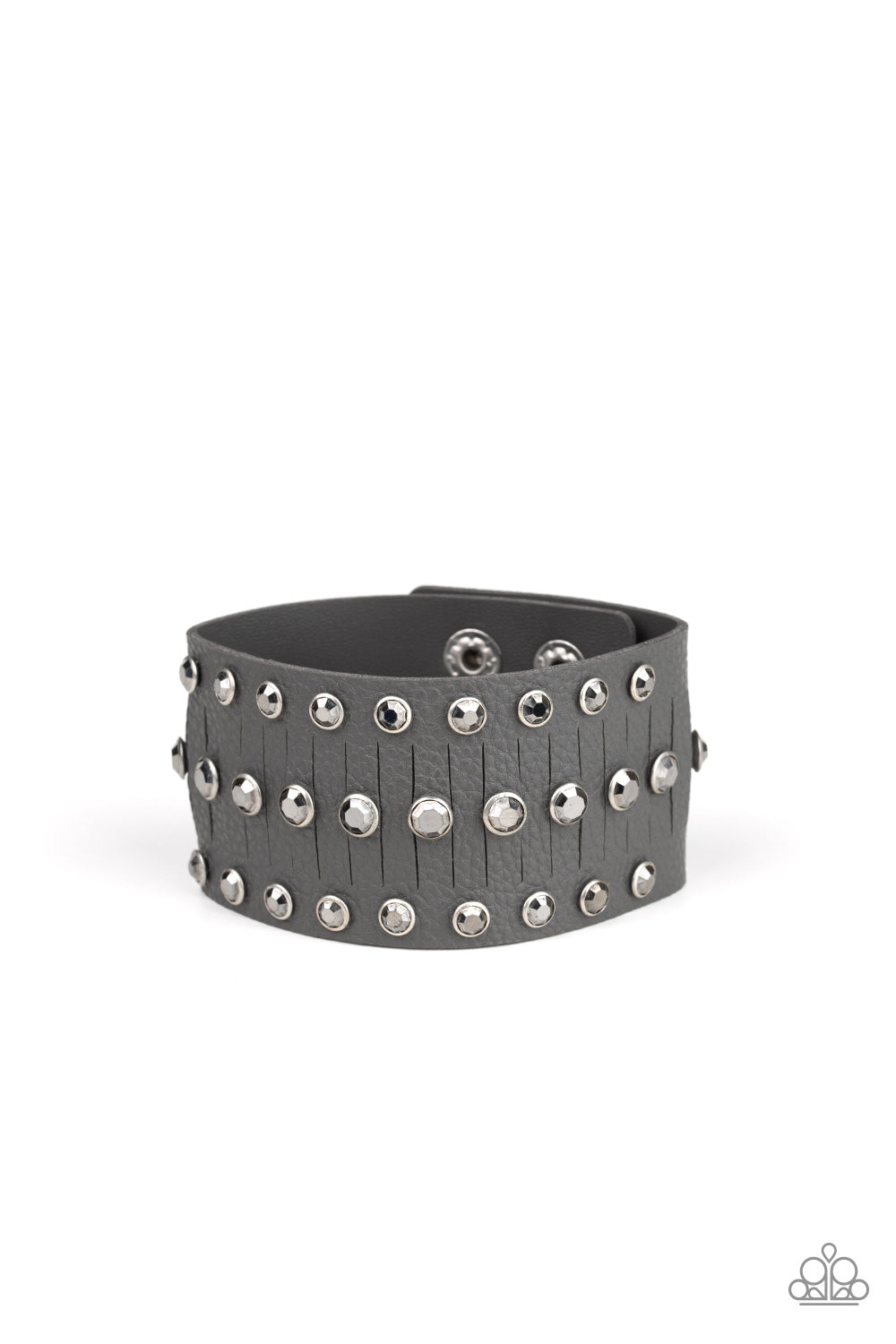 Now Taking The Stage - dark silver - Paparazzi bracelet