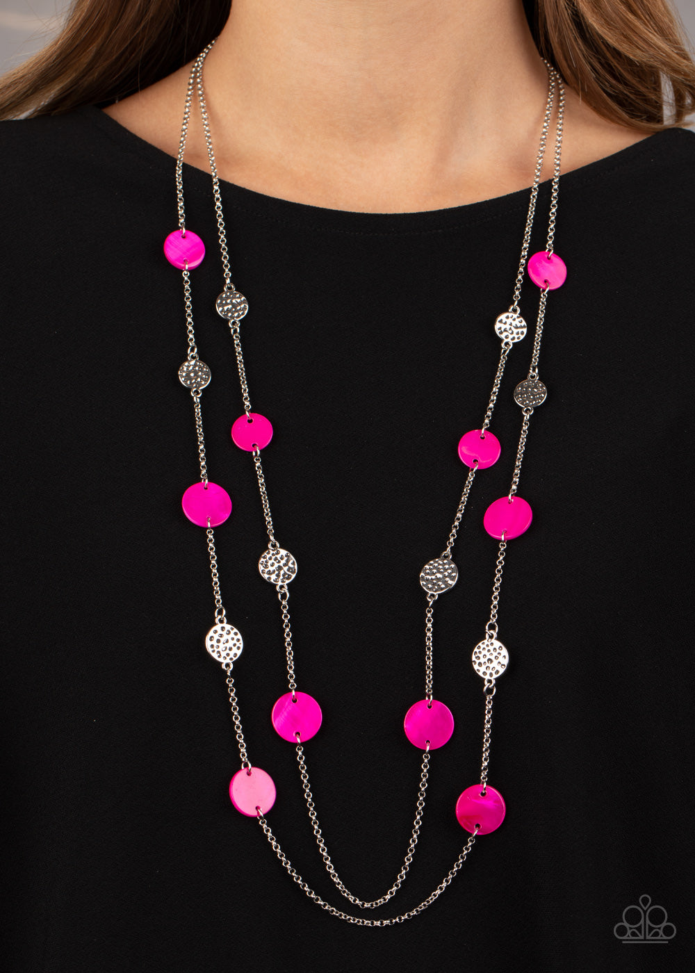 Ocean Soul - pink - Paparazzi necklace