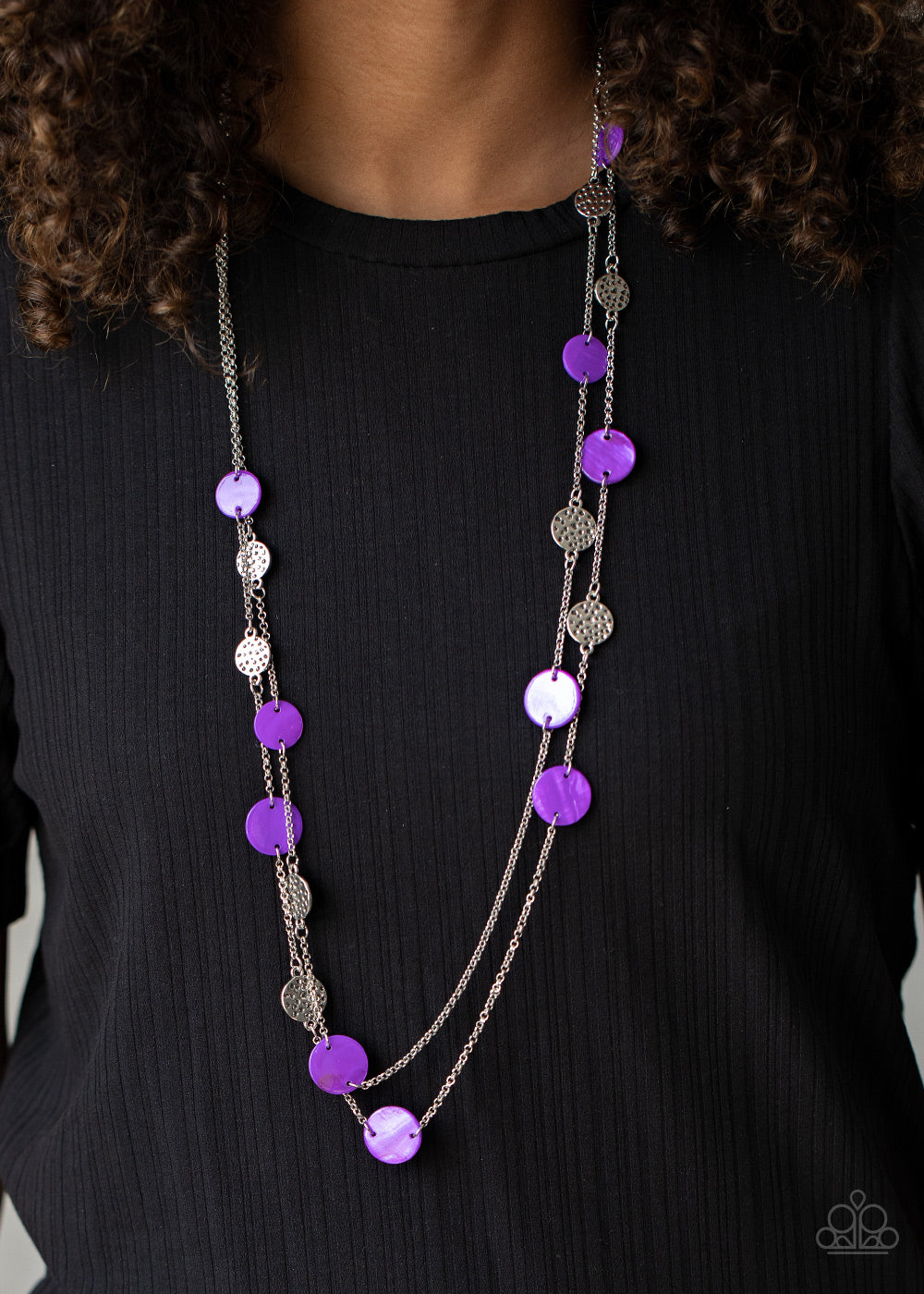 Ocean Soul - purple - Paparazzi necklace