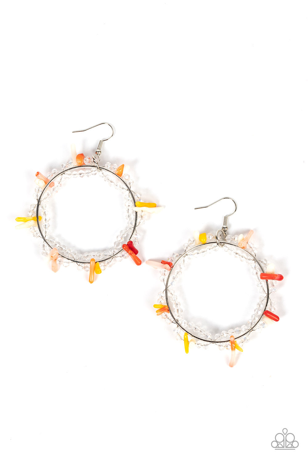 Ocean Surf - multi - Paparazzi earrings