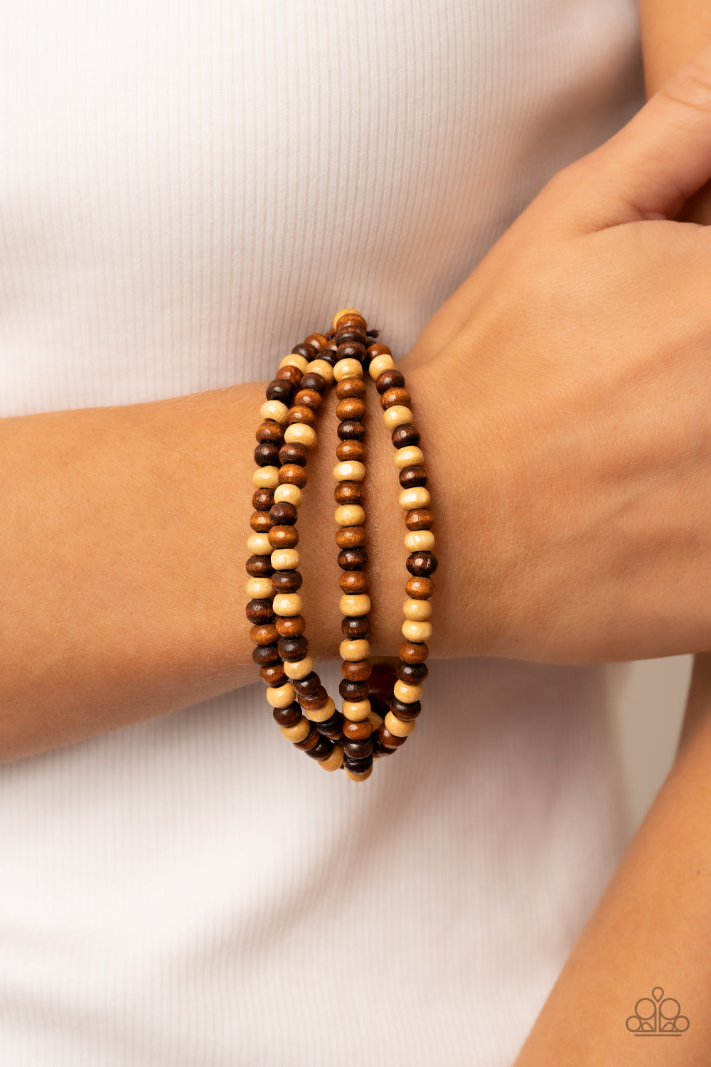 Oceania Oasis - brown - Paparazzi bracelet