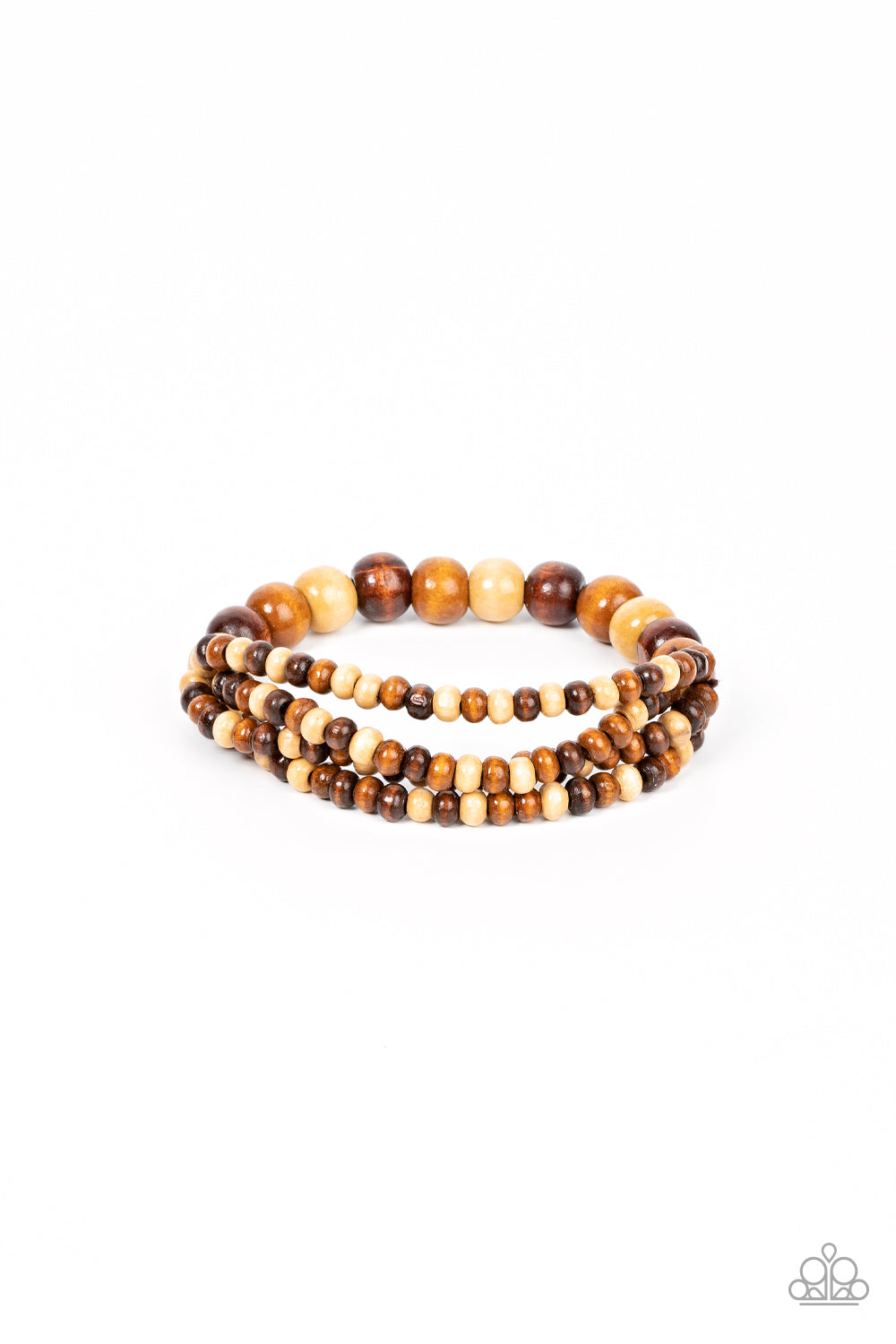 Oceania Oasis - brown - Paparazzi bracelet