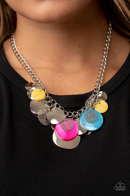 Oceanic Opera - multi - Paparazzi necklace
