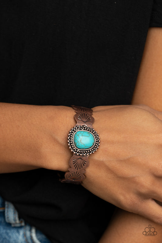 Oceanic Oracle - copper - Paparazzi bracelet