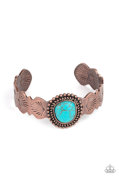 Oceanic Oracle - copper - Paparazzi bracelet