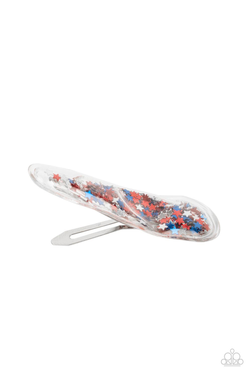 Oh, My Stars and Stripes - multi - Paparazzi hair clip