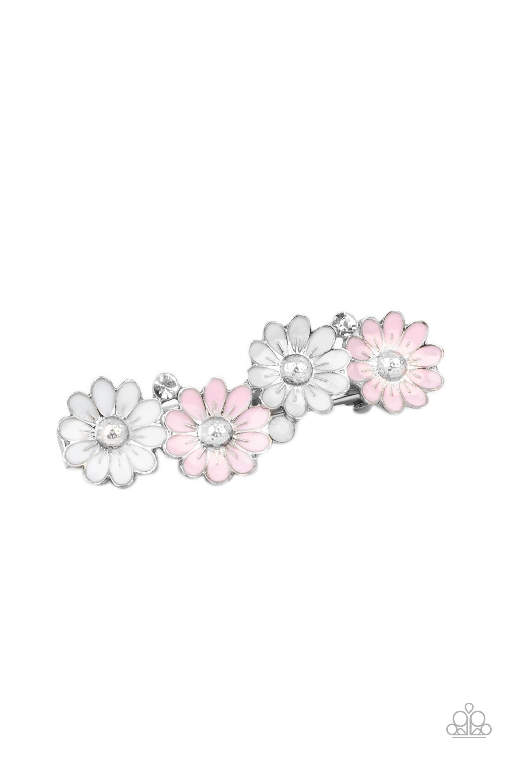 Ok, BLOOMER - pink - Paparazzi hair clip