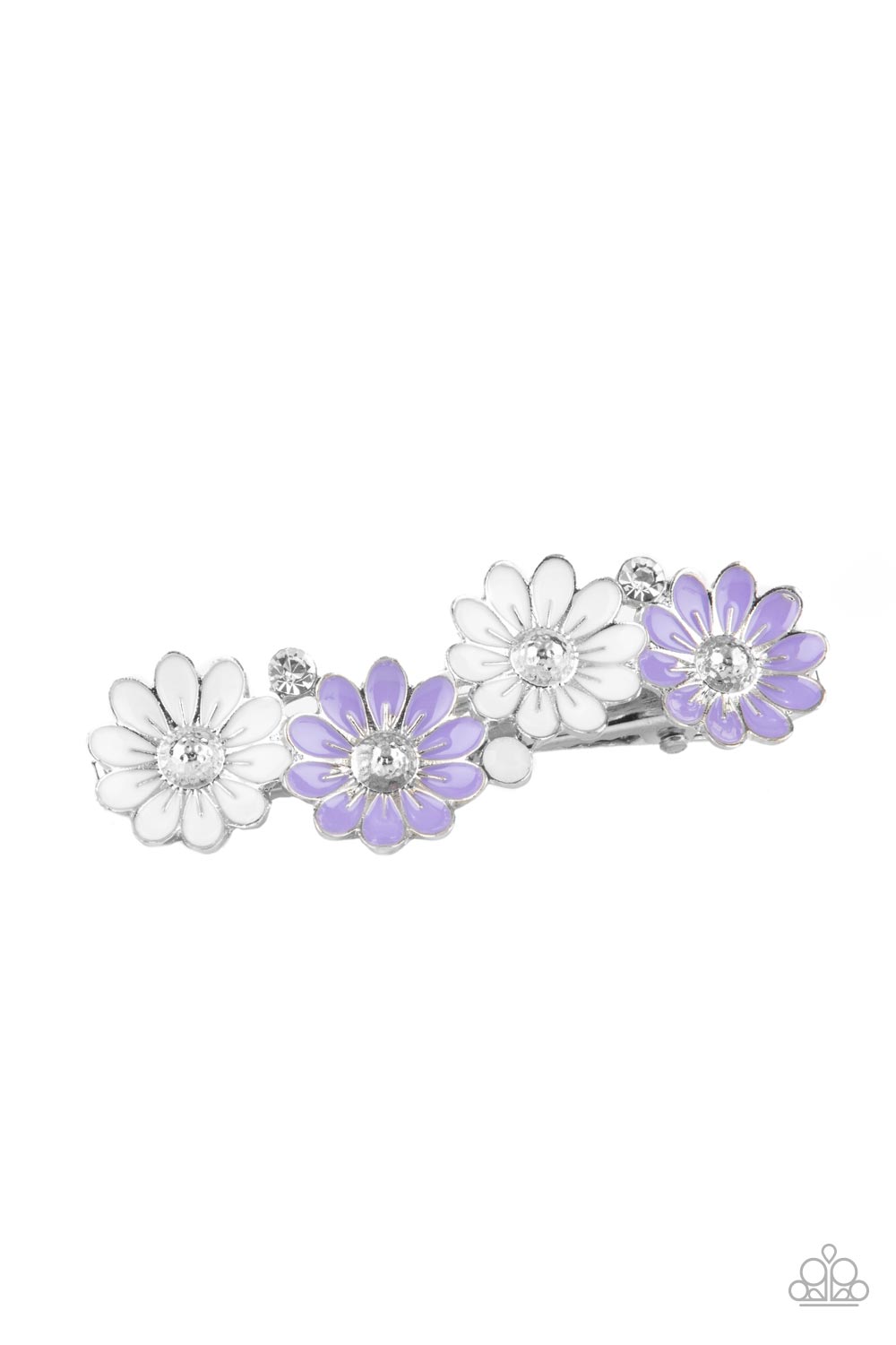 Ok, BLOOMER - purple - Paparazzi hair clip